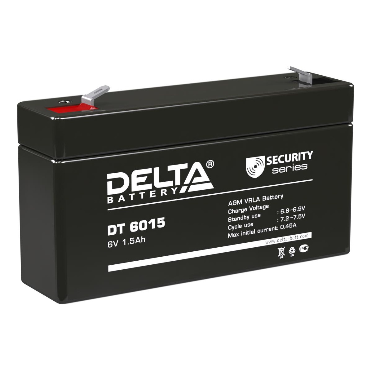 Delta battery DT 6015 Аккумуляторная батарея