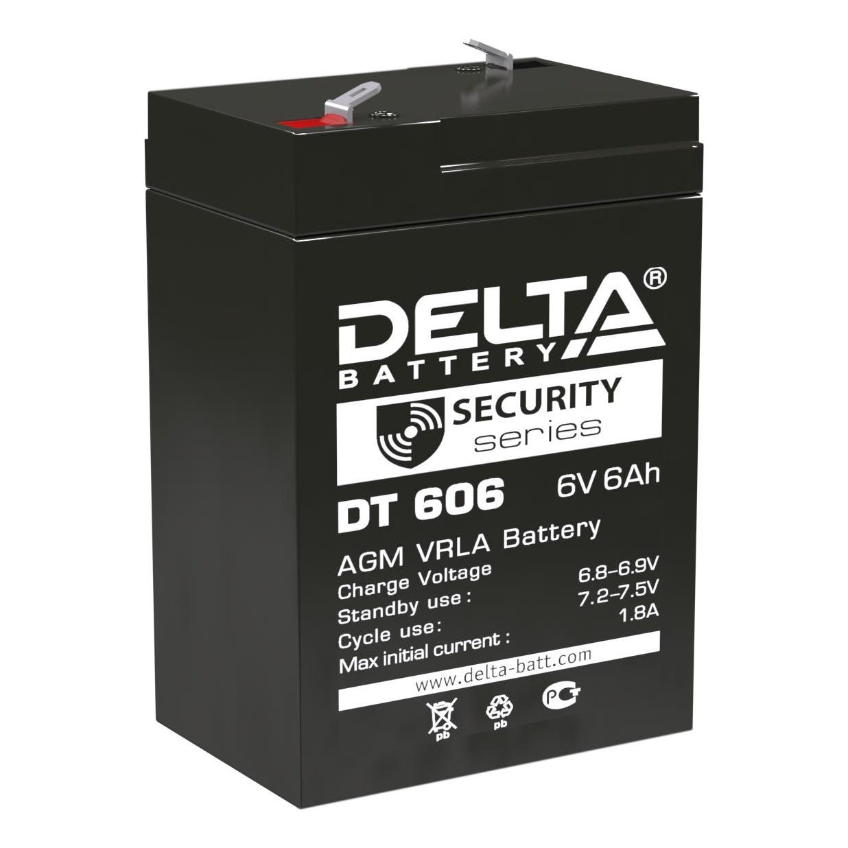 Delta battery DT 606 Аккумуляторная батарея