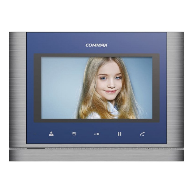 Commax CDV-70M D-SIL Монитор цветной видеодомофона, цвет Темно-Серебристый