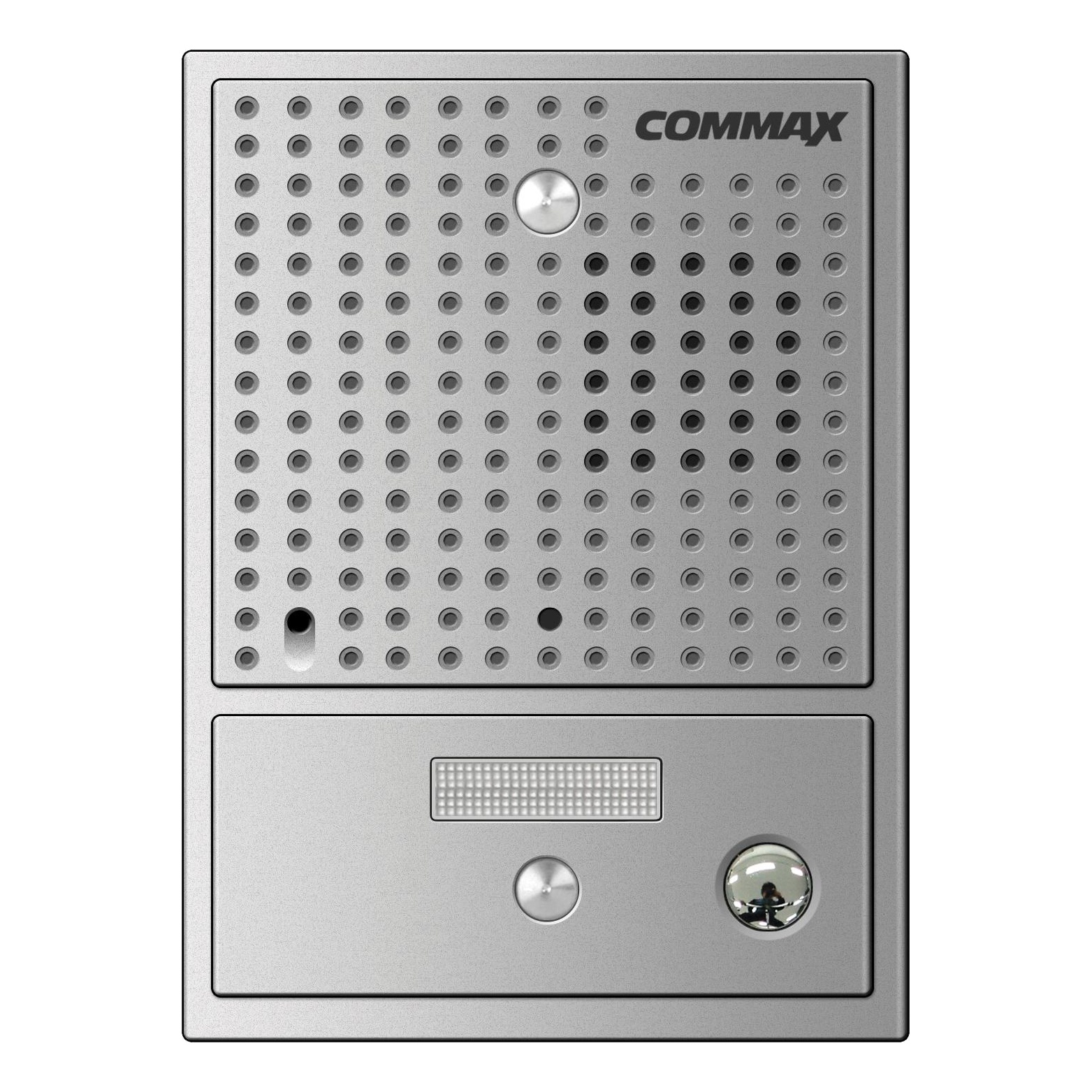 Commax DRC-4CGN2 SIL Одноабонентская вызывная панель, цвет Серебристый