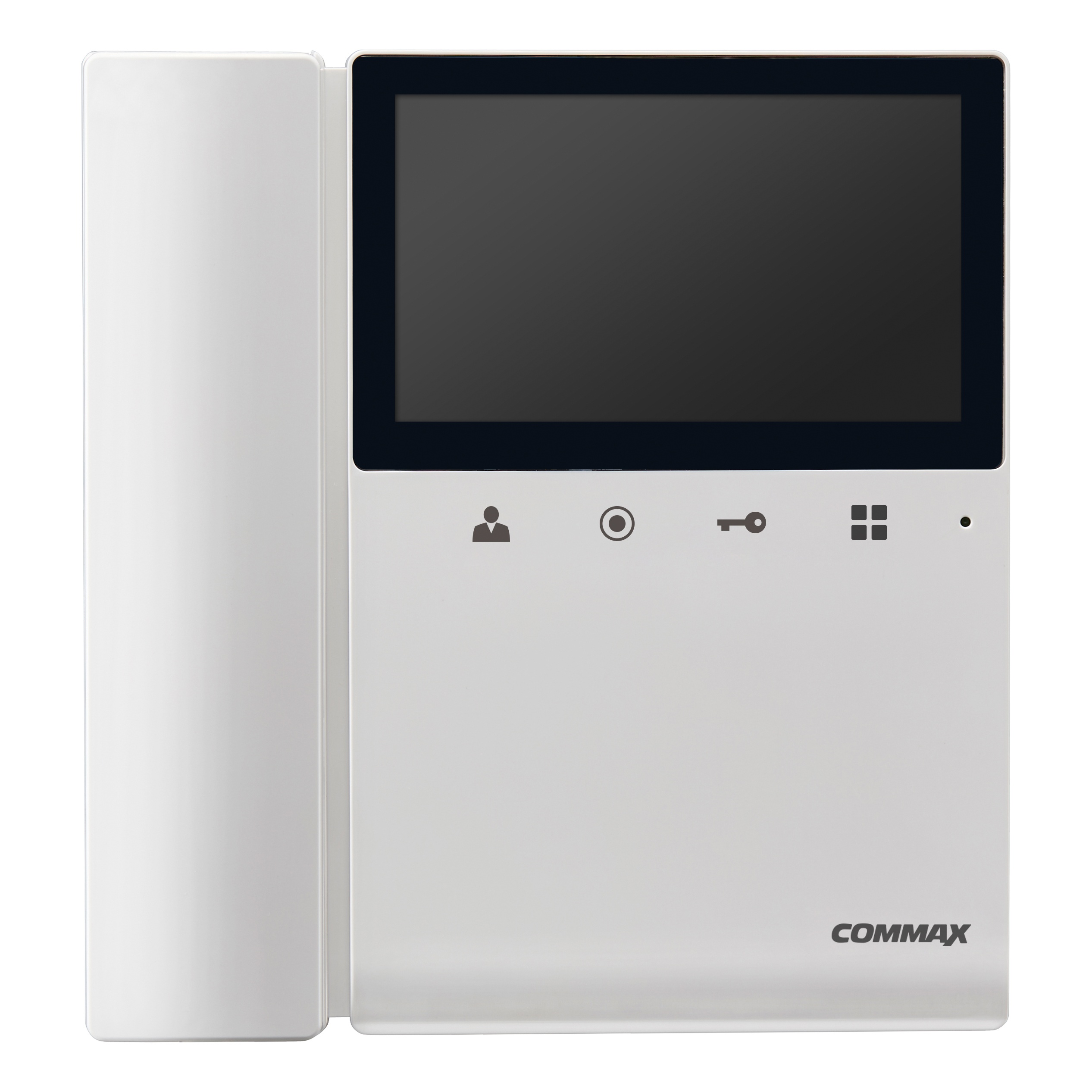Commax CDV-43K/VZ WHI Монитор цветной видеодомофона, совместимый с координатно-матричными домофонами, цвет Белый