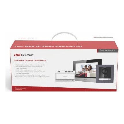 Hikvision DS-KIS702-P Комплект 2-х проводного видеодомофона