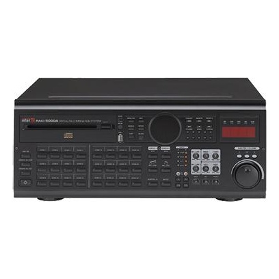 Inter-M PAC-5000A Цифровая комбинированная система, 24 зоны, 2 х 300 Вт, CD, USB, DRP, тюнер, тревожное сообщение