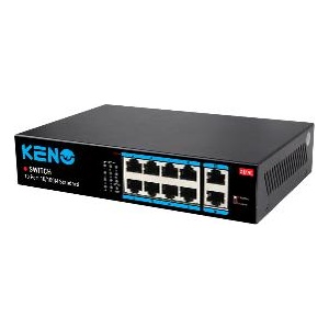 Keno KN-SW802POE+ IP Видеорегистратор (NVR)