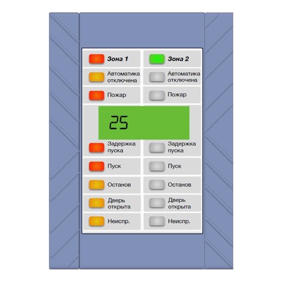 Рубикон БИС-М2 (Блок индикации и управления на 2 направления пожаротушения)