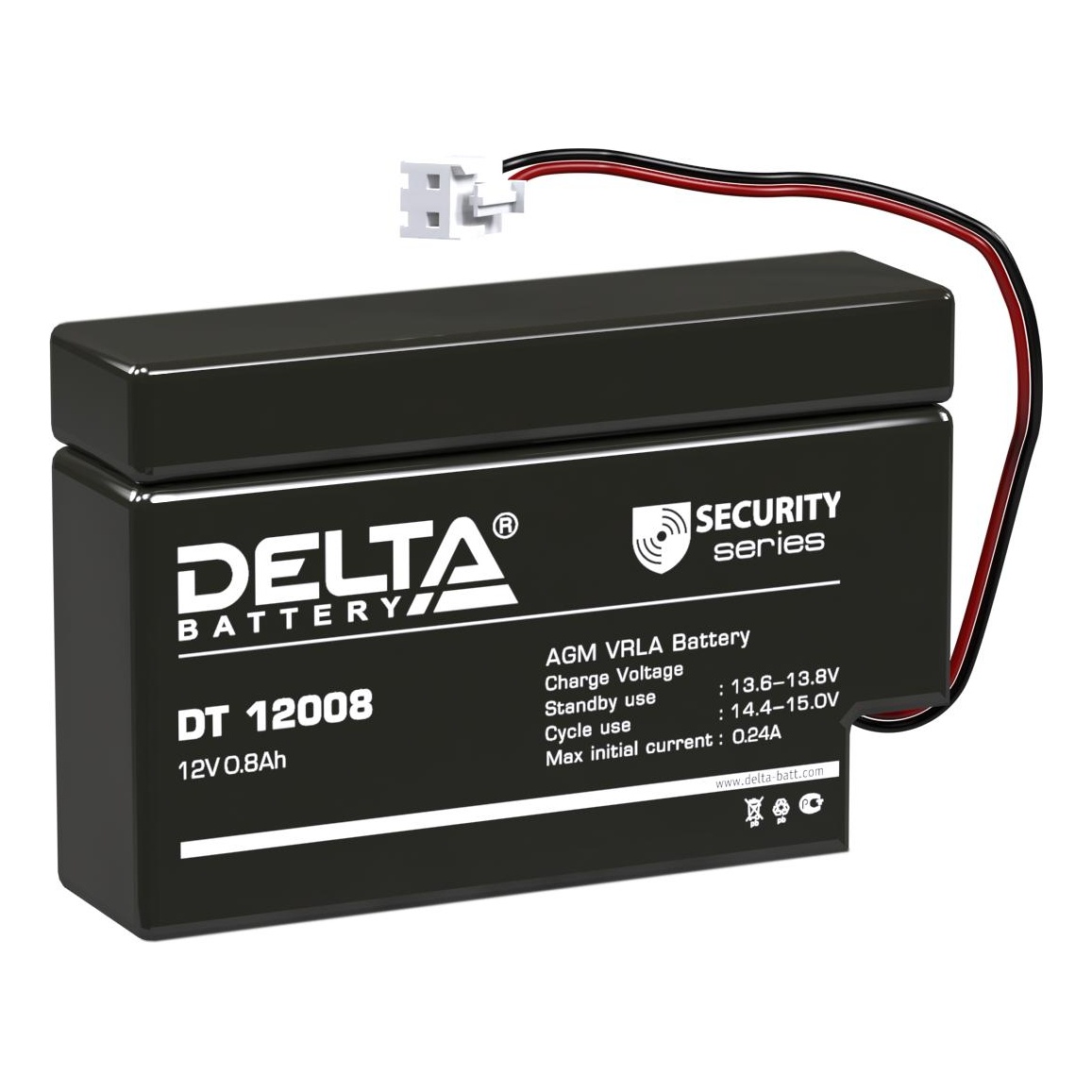 Delta battery DT 12008 (T13) Аккумуляторная батарея
