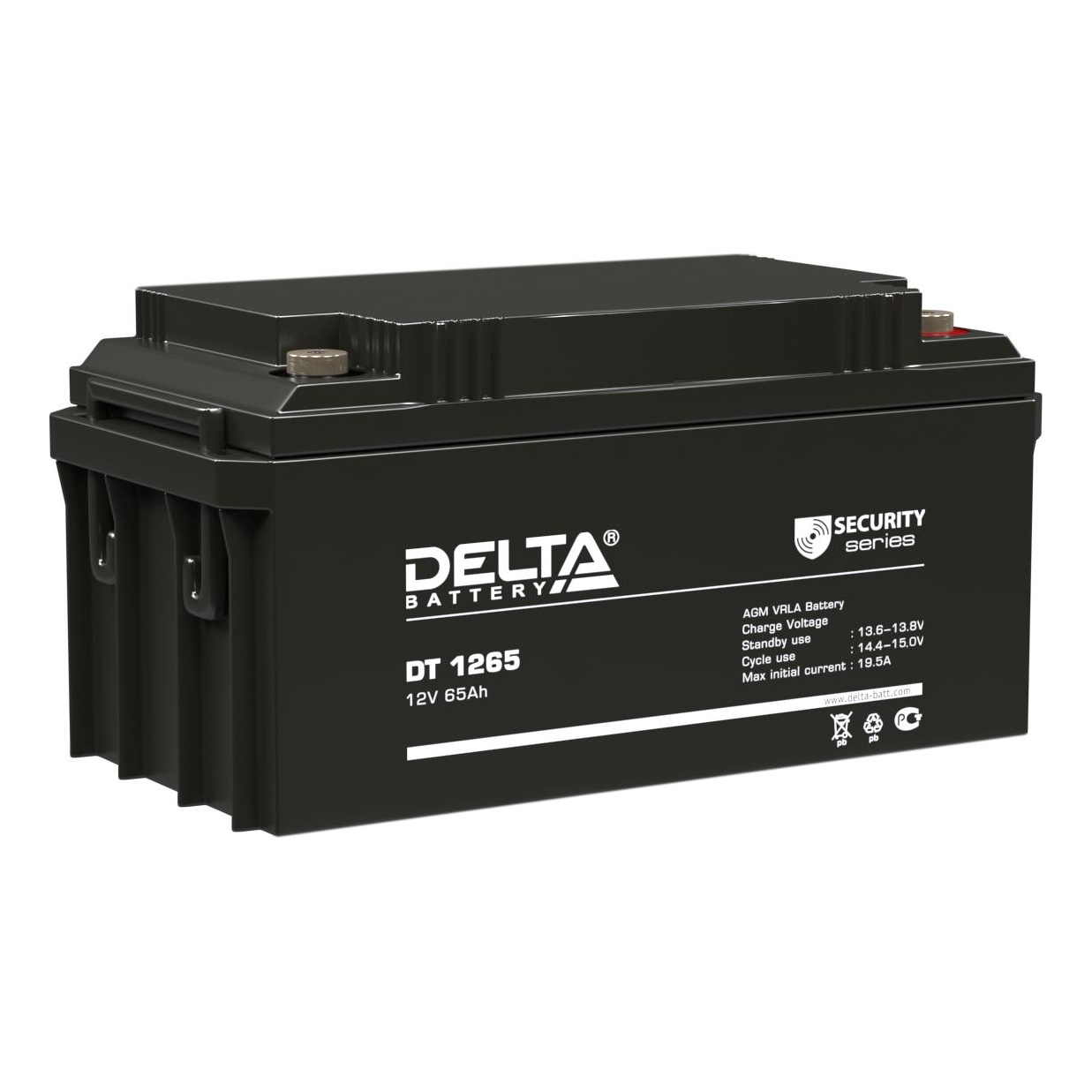 Delta battery DT 1265 Аккумуляторная батарея