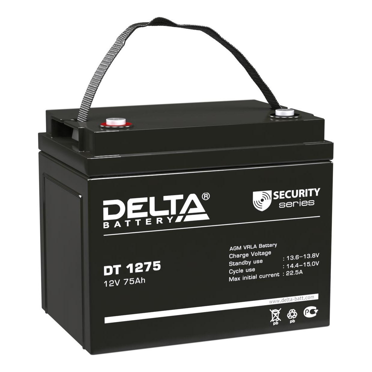 Delta battery DT 1275 Аккумуляторная батарея