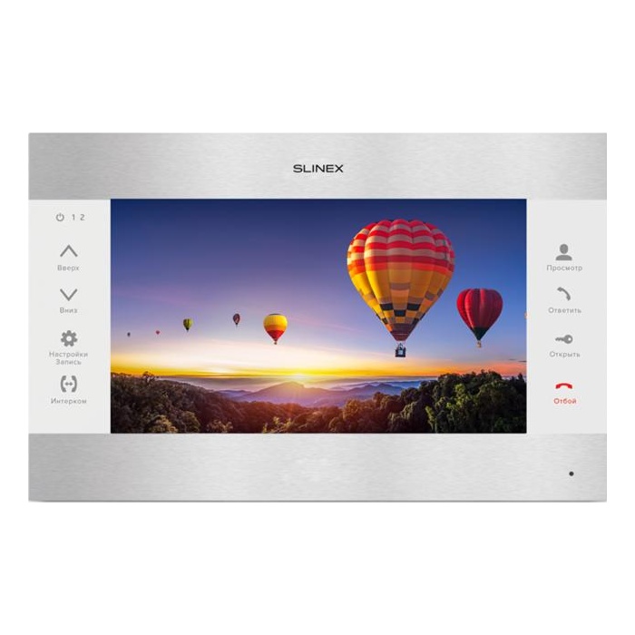 Slinex SL-10MHD Silver+White TFT LCD дисплей