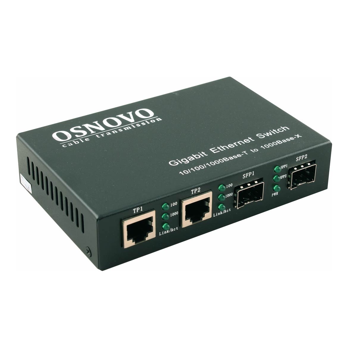 OSNOVO SW-70202 SW-70202 Неуправляемый коммутатор Gigabit Ethernet на 4 порта