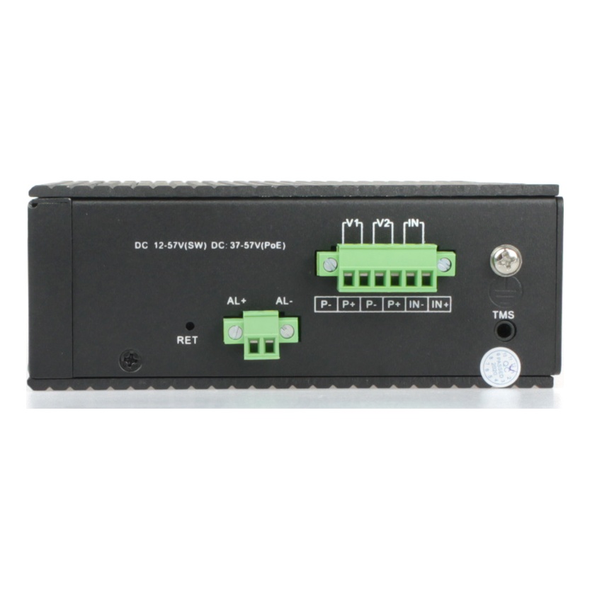 OSNOVO SW-808010/ILS(port 90W,720W) SW-808010/ILS(port 90W,720W) Промышленный управляемый (L2+) Ultra PoE коммутатор Gigabit Ethernet на 8GE PoE + 10 GE SFP порта с функцией мониторинга температуры/ влажности/ напряжения