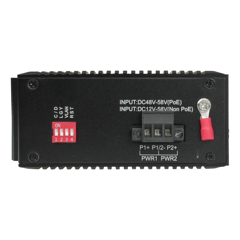 OSNOVO OMC-1000-11HX/I OMC-1000-11HX/I Промышленный компактный медиаконвертер Gigabit Ethernet с поддержкой PoE