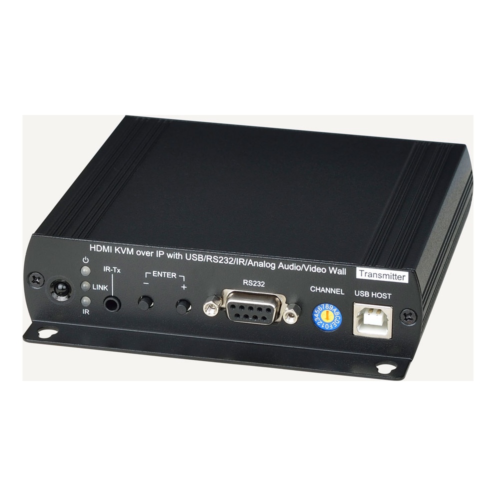 SC&T HKM02BT Передатчик KVM: HDMI(1080p и 1920x1200 (WUXGA), 60Гц), USB, аудио, RS232 и ИК сигналов по Ethernet до 150м (CAT5e/CAT6)