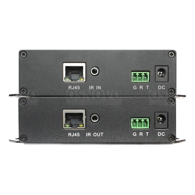 OSNOVO TLN-HiKMA/1+RLN-HiKMA/1 Комплект для передачи HDMI, USB, RS232, ИК-управления и аудио по сети Ethernet