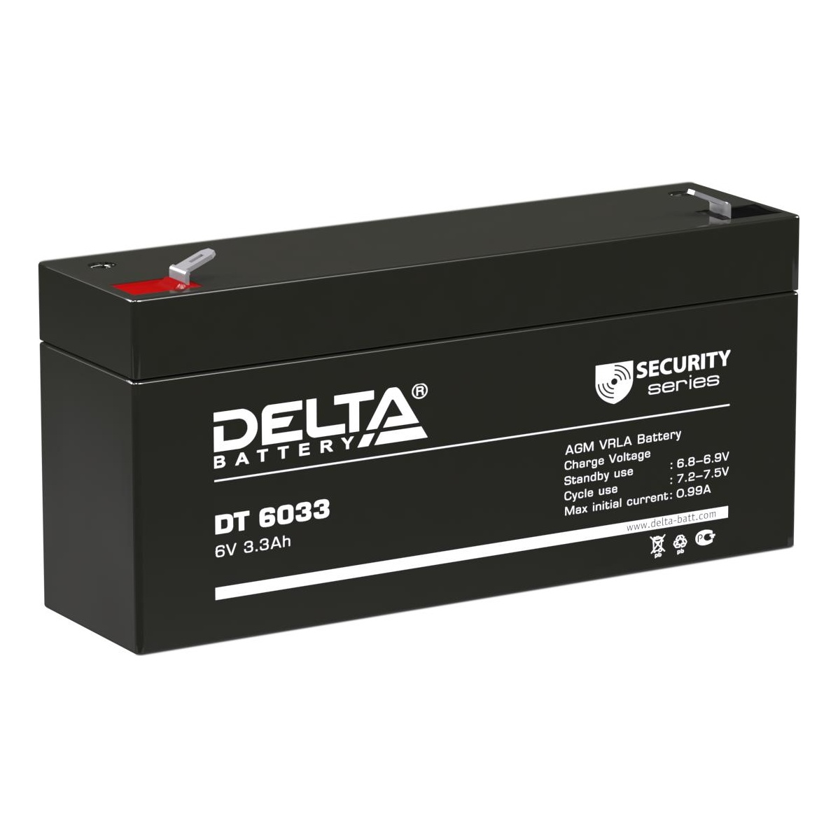 Delta battery DT 6033 Аккумуляторная батарея