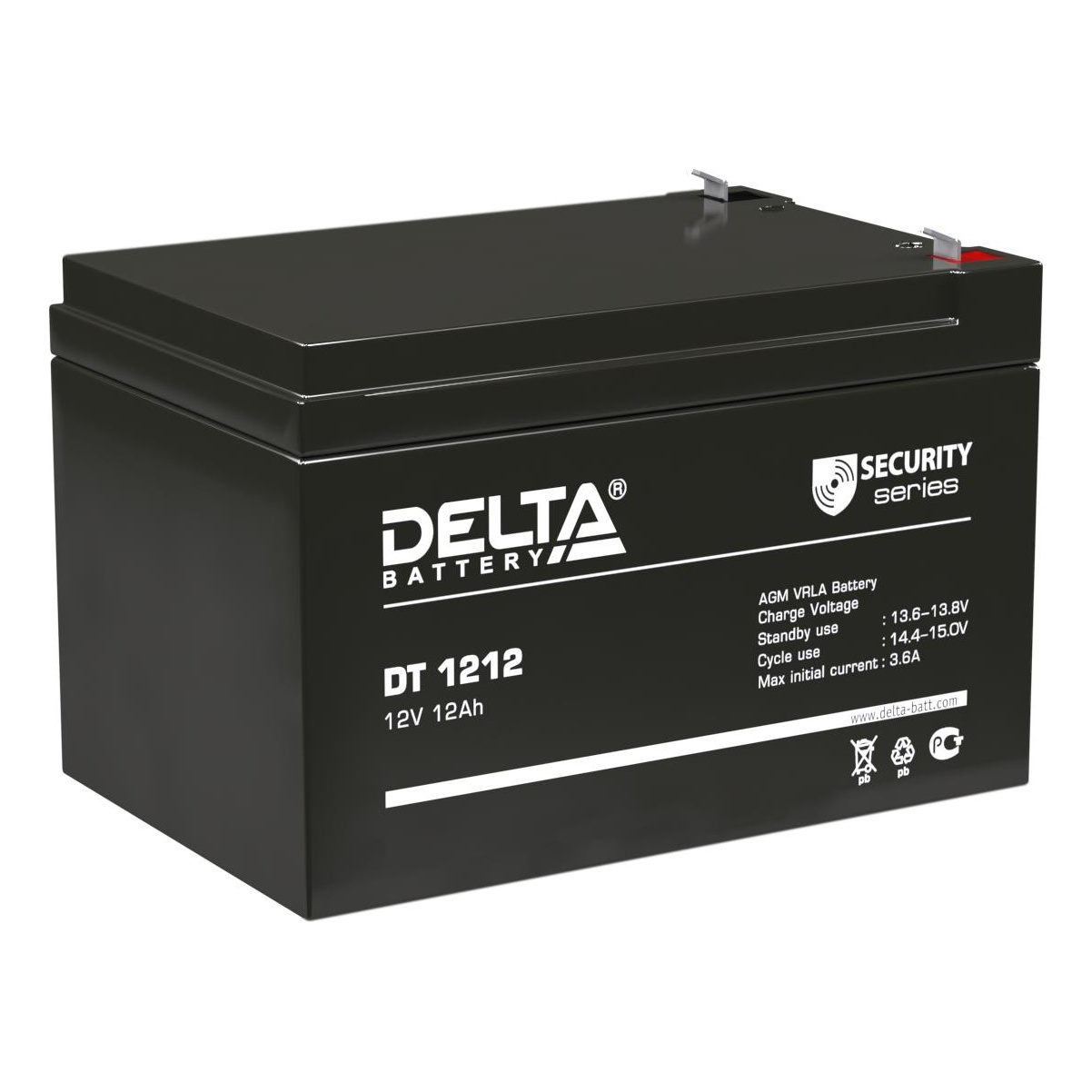 Delta battery DT 1212 Аккумуляторная батарея